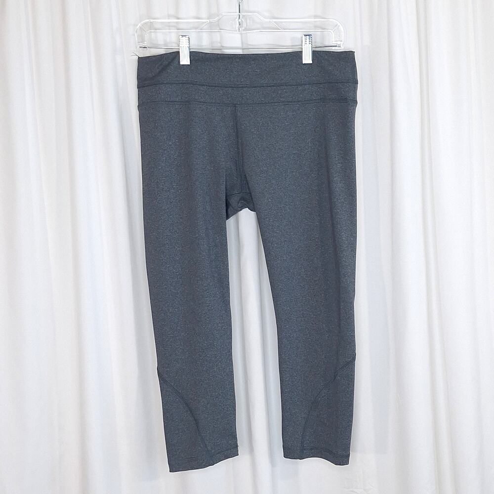 Miraclesuit Performance Capri Leggings Women’s Size Medium Gray Gym Activewear